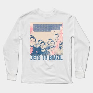 Jets To Brazil ∆ Retro Style Original Fan Design Long Sleeve T-Shirt